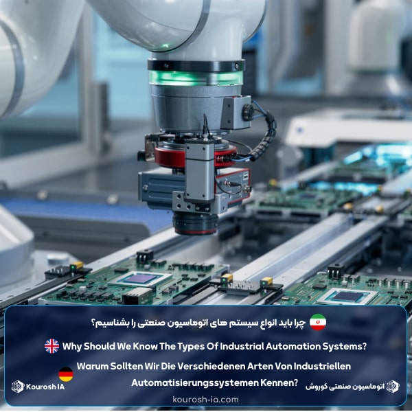 چرا باید انواع سیستم های اتوماسیون صنعتی را بشناسیم؟