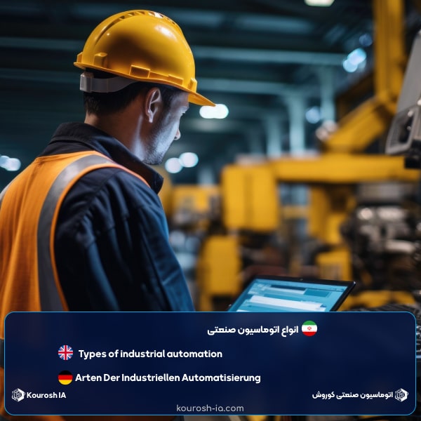 انواع سیستم‌های اتوماسیون صنعتی